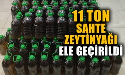 Aydın'da 11 ton sahte zeytinyağı ele geçirildi