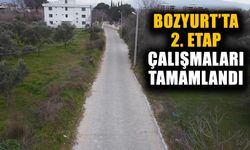 Nazilli Belediyesi Bozyurt’ta 2. etap çalışmalarını tamamladı
