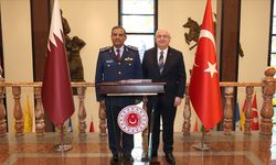 Milli Savunma Bakanı Güler, Katar Genelkurmay Başkanı Al-Nabet'i kabul etti