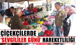 Çiçekçilerde ‘Sevgililer Günü’ hareketliliği