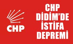 CHP Didim’de istifa depremi