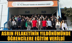 NAFAD asrın felaketinin yıldönümünde 380 öğrenciye eğitim verdi