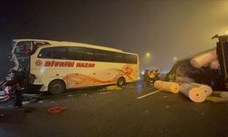 Kuzey Marmara Otoyolu'nda trafik kazasında 1’i ağır 19 kişi yaralandı