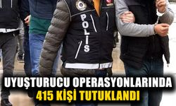 Aydın'da 2023 yılında uyuşturucu operasyonlarında 415 kişi tutuklandı