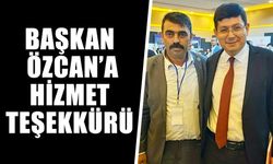 Başkan Özcan’a hizmet teşekkürü