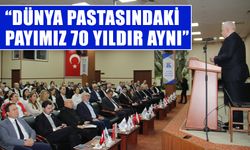 “Dünya pastasındaki payımız 70 yıldır aynı”