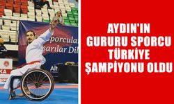 Aydın'ın gururu sporcu, Türkiye Şampiyonu oldu