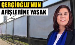 Çerçioğlu’nun afişlerine yasak