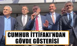 Cumhur İttifakı’ndan gövde gösterisi