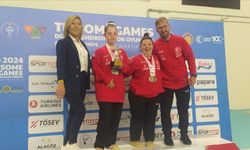 Down sendromlu cimnastikçi Selin Naz Özcan, Antalya'da dünya şampiyonu oldu