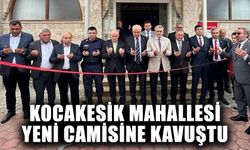 Nazilli'de Kocakesik Mahallesi yeni camisine kavuştu