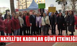 Nazilli’de Kadınlar Günü etkinliği