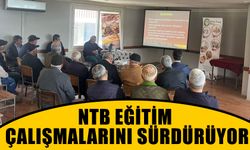 NTB eğitim çalışmalarını sürdürüyor