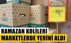 Ramazan kolileri marketlerde yerini aldı