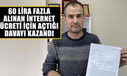 Aydın'da akademisyen 60 lira fazla alınan internet ücreti için açtığı davayı kazandı