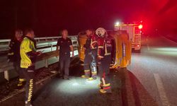 Söke'de ticari taksi ve otomobilin çarpıştığı kazada 1 kişi yaralandı