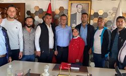 Alaşehir'in ilk kadın muhtarından belediye başkanına ziyaret