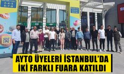 AYTO üyeleri İstanbul’da iki farklı fuara katıldı