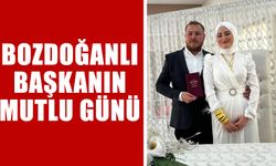 Bozdoğanlı başkanın mutlu günü