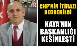 CHP’nin itirazı reddedildi