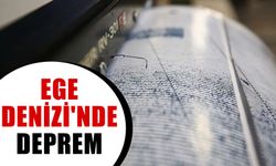 Ege'de 4,5 büyüklüğünde deprem