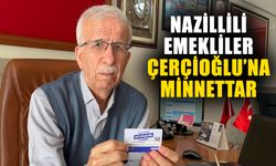 Nazillili emekliler Çerçioğlu’na minnettar