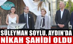 Süleyman Soylu, Aydın’da nikah şahidi oldu