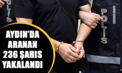 Aydın’da aranan 236 şahıs yakalandı