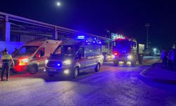Söke'deki kağıt fabrikasında yangın