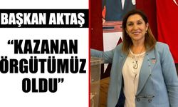 Başkan Aktaş’tan teşekkür mesajı