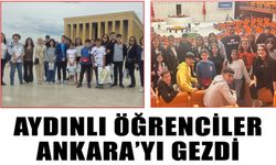 Aydınlı öğrenciler Ankara’yı gezdi