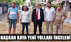 İncirliova’da yollar yenilenmeye devam ediyor