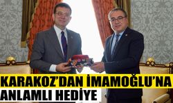 Karakoz’dan İmamoğlu’na anlamlı hediye