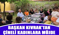 Başkan Kıvrak’tan Çineli kadınlara müjde