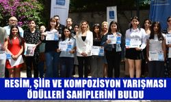 Resim, şiir ve kompozisyon yarışması ödülleri sahiplerini buldu