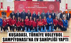 Kuşadası, Türkiye Voleybol Şampiyonası'na ev sahipliği yaptı