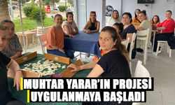 Muhtar Yarar’ın projesi uygulanmaya başladı