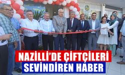 Nazilli’de çiftçileri sevindiren haber