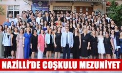 Nazilli’de coşkulu mezuniyet töreni