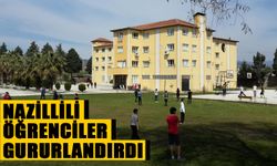 Nazillili öğrenciler gururlandırdı