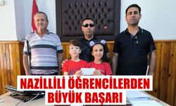 Nazillili öğrencilerden büyük başarı