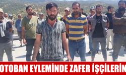 Otoban eyleminde zafer işçilerin