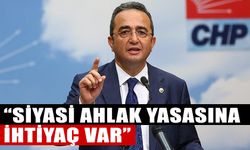 Tezcan: “Siyasi ahlak yasasına ihtiyaç var”