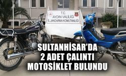 Sultanhisar’da 2 adet çalıntı motosiklet bulundu