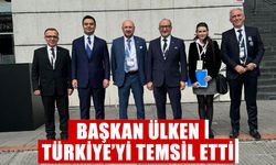 AYTO Başkanı Ülken, Türkiye’yi temsil etti