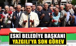 Eski belediye başkanı Yazgılı'ya son görev