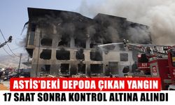 Aydın'da depoda çıkan yangın 17 saat sonra kontrol altına alındı