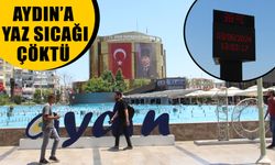 Aydın’a yaz sıcağı çöktü