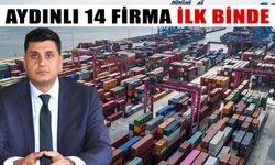 Aydınlı 14 firma ilk binde