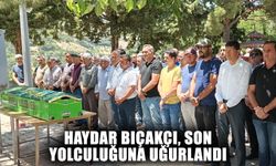 Haydar Bıçakçı, son yolculuğuna uğurlandı